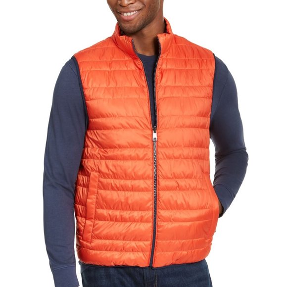 Michael Kors Lightweight Reversible Puffer Vest, S - Picture 2 of 4